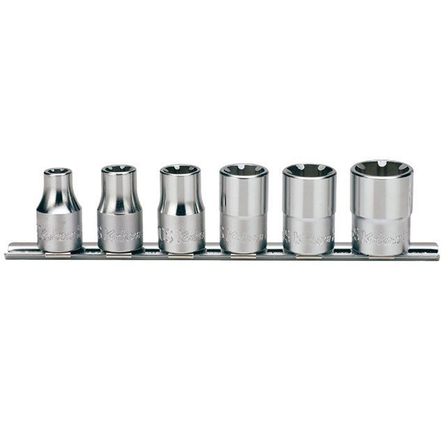 Ko-ken RS4400LH/6 6点組 1/2SQ LHSソケット・レールセット RS4400LH/6 コーケン ハンドツール