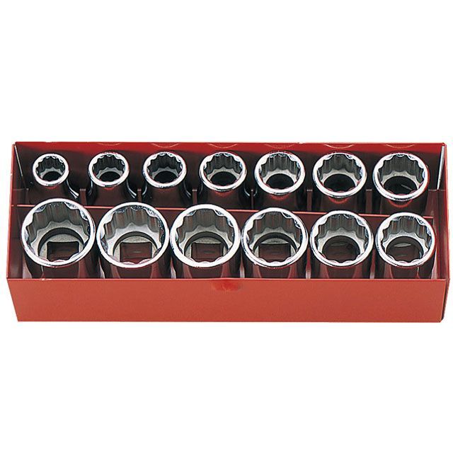 Ko-ken 4252M 13点組 1/2SQ 12角ソケット仕掛ける 入れもの付 4252M コーケン お手々物の具