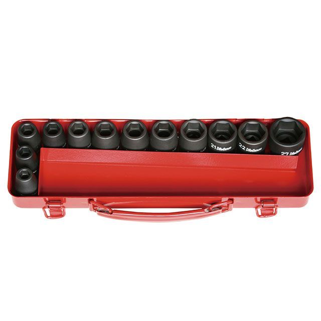 Ko-ken 14242M 12個組 1/2SQ インパクト6角ソケットセット ケース付 14242M コーケン ハンドツール 9,113円