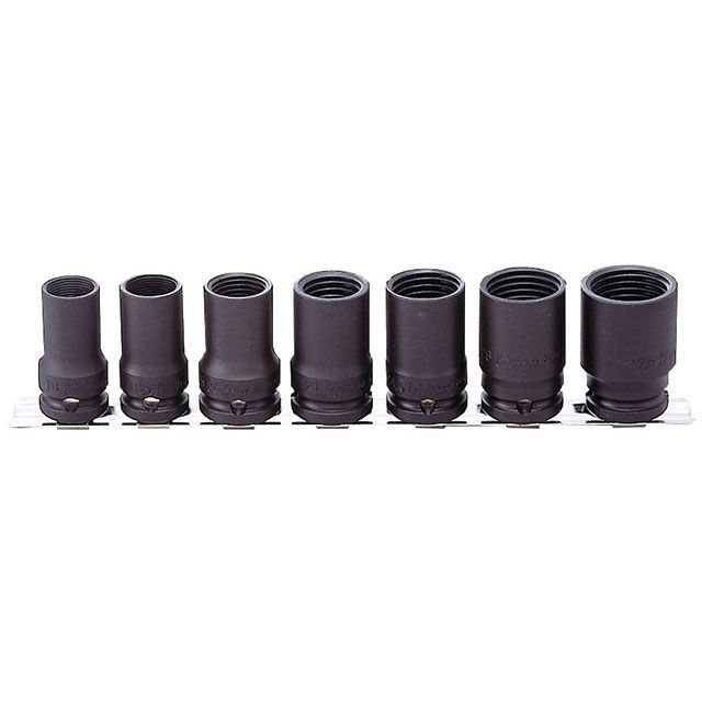 Ko-ken RS14124/7 7点組 1/2SQ インパクト用ロックナットバスター・レールセット RS14124/7 コーケン ハンドツール