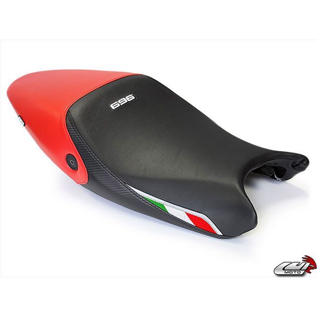 LUI MOTO 696/フロント シートカバー Team Italia LM-1062103 ルイモト シート関連パーツ MONSTER