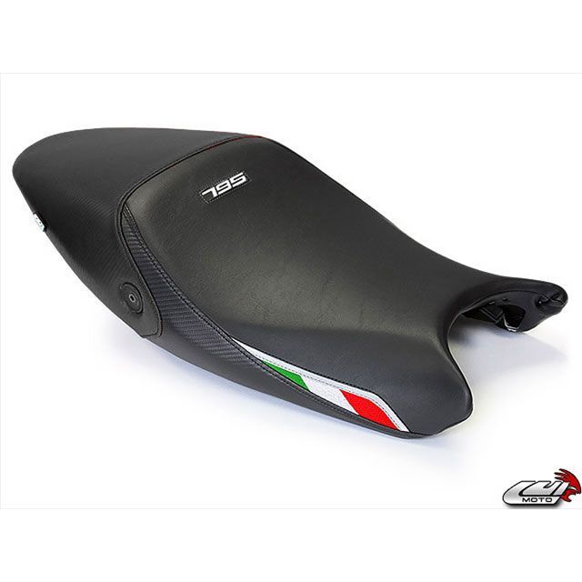 LUI MOTO 795/フロント シートカバー Team Italia LM-1182101 ルイモト シート関連パーツ MONSTER|パークアップ 店