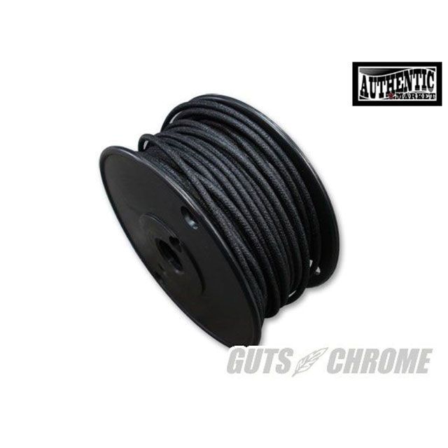 GUTS CHROME クロスカバーワイヤー16ゲージ 黒 1ロール AM-074R ガッツクローム その他電装パーツ