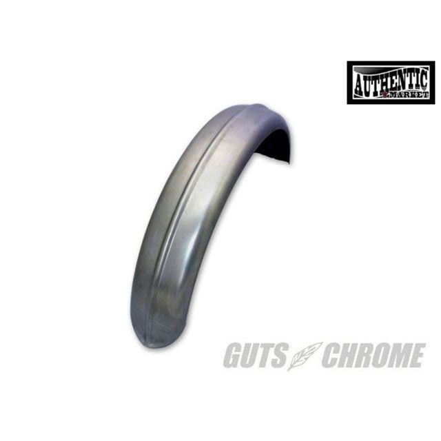 GUTS CHROME 5インチ センターリブフェンダー スチール RAW AM-091 ガッツクローム フェンダー