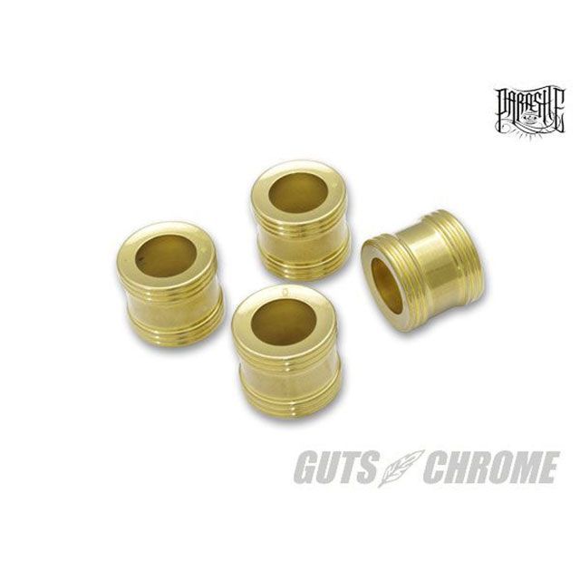 GUTS CHROME プッシュロッドカラー タイプ2 ブラス PA-002B ガッツクローム ブッシュ類 ナックル、パン、ショベル、エボ、ツインカム｜パークアップ 店