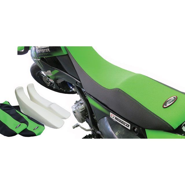 SPIRAL フォーム＆カバーセット ステップ（グリーン/ブラック） SP601G スパイラル シート関連パーツ KLX250/D-TRACKER-X