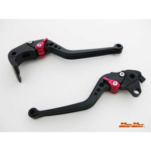 MADMAX ホンダ系アルミ削り出しカスタムレバーセット（3） カラー ブラック MM05-0062B マッドマックス レバー CB1000R CBR1000RR