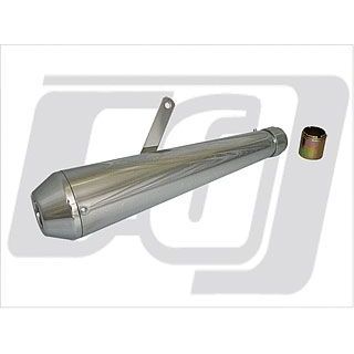 GUTS CHROME メガフォンマフラー 38.5-45パイ 8500-0907 ガッツクローム マフラー本体 Harley-Davidson（汎用）