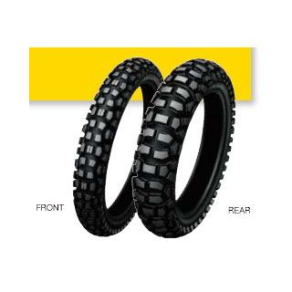 DUNLOP D605　3.00-21 4.60-18 2本セット　オフロード DUNLOP [前後セット] 新品 D605 3.00-21 4.60-18 [TTR DR XLR DT] : DL