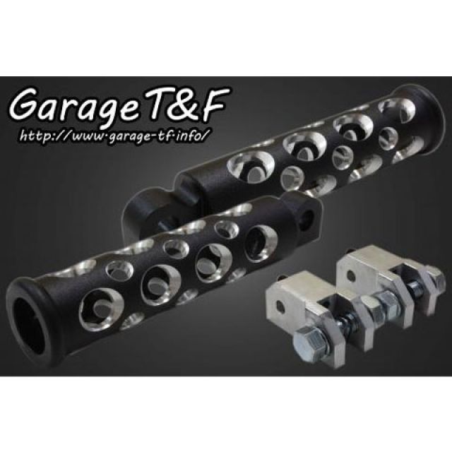 T&F コンバットフットペグ セット内容 リアセット カラー ブラック 年式 2001-2008年 ・SHA400FP25B ガレージT&F ステップ シャドウ400 11,013円