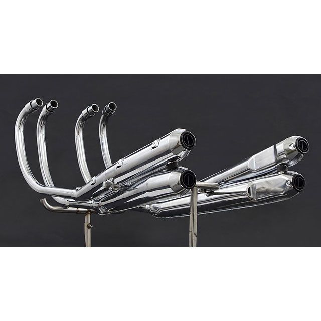 PMC 無番エキゾーストマフラー後期型太芯タイプ 146-2500 メーカー在庫あり ピーエムシー マフラー本体 CB750FOUR（K0-K6）