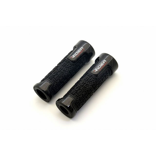 RIDEA カーボンハンドルグリップ 120mm（綾織り） RIOT00765 リデア グリップ関連パーツ 汎用