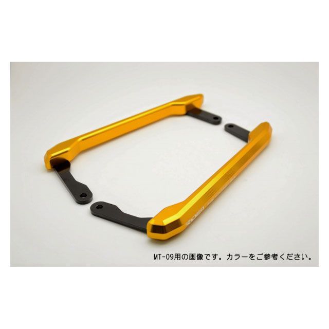 RIDEA アルミ削り出しグラブバー（ゴールド） RIYA00321 リデア タンデム用品 YZF-R25/YZF-R3｜パークアップ 店