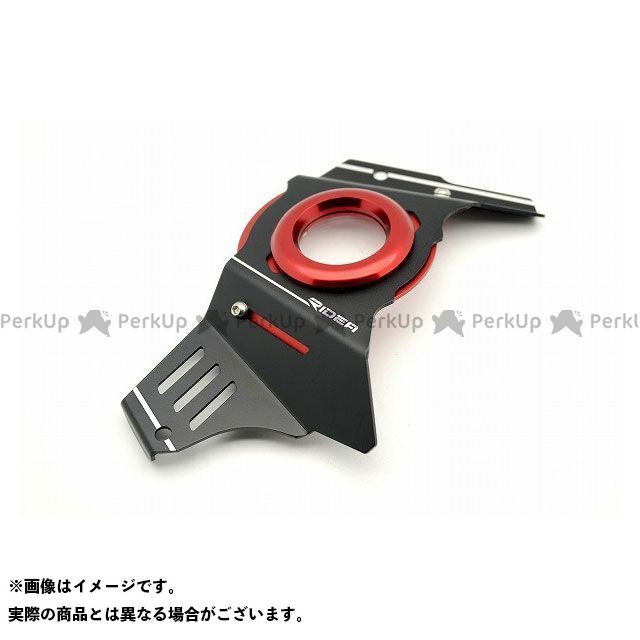 RIDEA フロントスプロケットカバー(レッド) RIYA00417 リデア スプロケット関連パーツ MT-25/MT-03 YZF-R25/YZF-R3|パークアップ 店