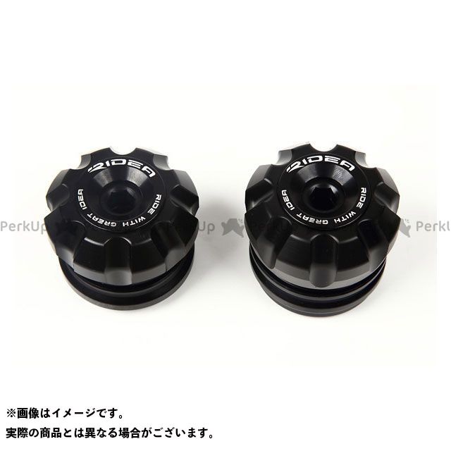 RIDEA フロントアクスルスライダー（ブラック） RIYA00539 リデア スライダー類