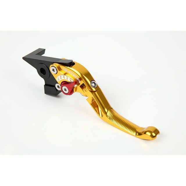 RIDEA 可倒式アジャストショートブレーキレバー（ゴールド） アジャスト ゴールド RIKA02046-GD リデア レバー｜パークアップ 店