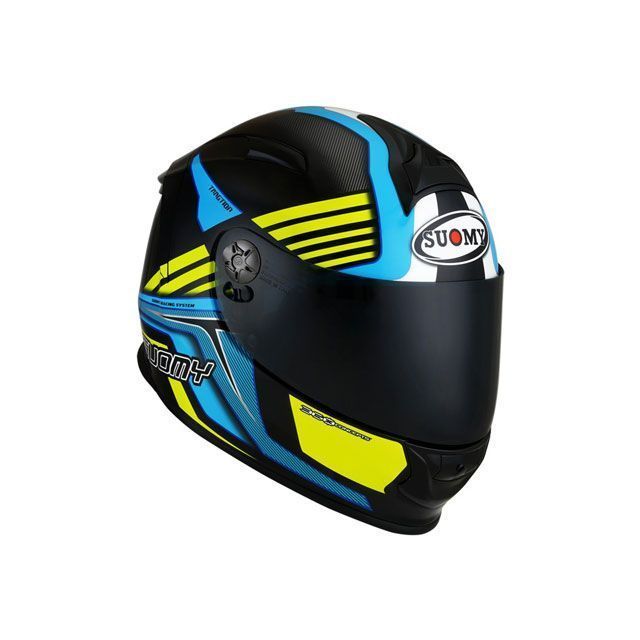 SUOMY SSR0039 SR-SPORT アトラクション（ブルー/イエロー） サイズ M/57-58cm SSR003902 スオーミー フルフェイスヘルメット