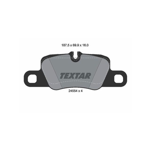 TEXTAR 2455401 ブレーキパッド 2455401 テクスター ブレーキ｜パークアップ 店