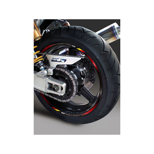 【メーカー直送】MDF 10mm幅 デリコロールリムストライプ レッドタイプ サイズ 二輪17＆19インチ RIM-10M-T3RD-17&19 エムディーエフ ハブ・スポーク・シャフト 汎用