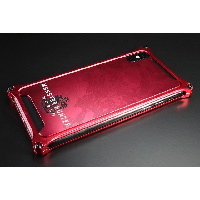 GILD design GI-MON-6 MONSTER HUNTER: WORLD Solidbumper for iPhoneXs/X リオレウス レッド 42622 GILD design(mobile item) 小物・ケース類|パークアップ 店