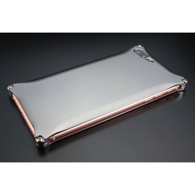 GILD design GI-410GR ソリッド for iPhone 8Plus/7Plus（グレー） 42449 GILD design（mobile item） 小物・ケース類