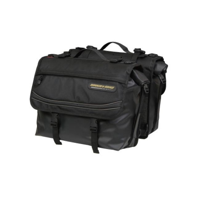 Rough&Road RR5613 AQA DRYサイドバッグ カラー G-ブラック RR5613G-BK メーカー在庫あり ラフ＆ロード ツーリング用バッグ