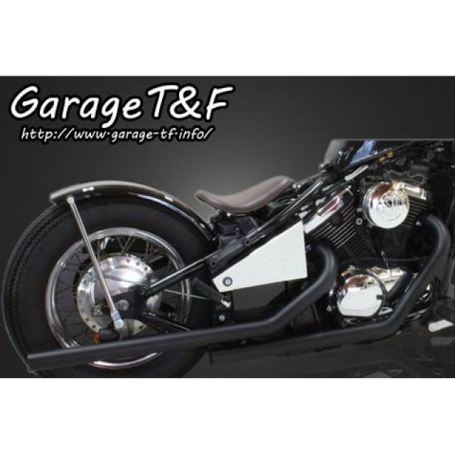 楽天市場】Garage T&F ガレージ ドラッグパイプマフラー タイプ2