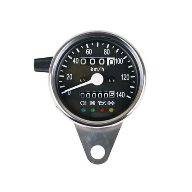 GOODS 機械式スピードメーターφ60 インジゲーターランプ付 1：4 58-43690 グッズ スピードメーター 13,693円