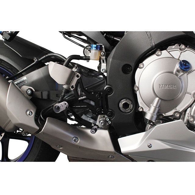 80/20クロス 正規品／バルターモトコンポーネンツ CBR600F バックステップ タイプ1（ブラック） Valter Moto components  バイク