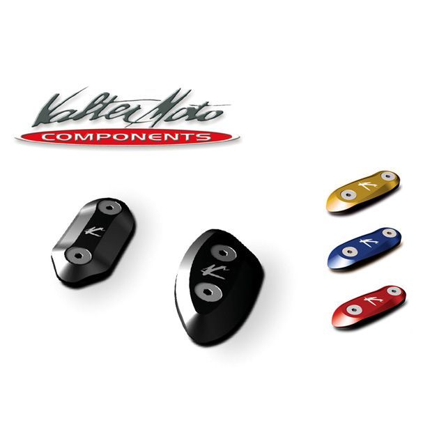 Valter Moto components ミラーブロックオフ カラー ブルー VMC-TAS13 02 バルターモトコンポーネンツ ミラー関連パーツ 1098/1198 848