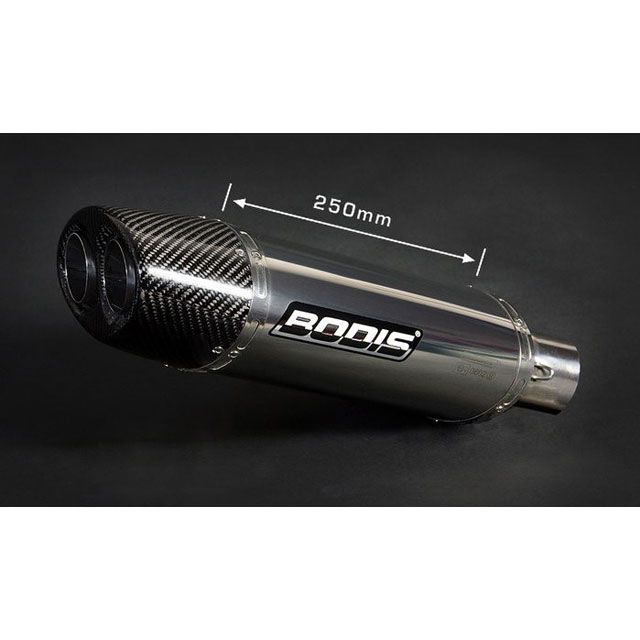 BODIS オーバル Q1 スリップオン・ステンレス｜HCBR600-027 bod_HCBR600-027 ボディス マフラー本体 CBR600RR
