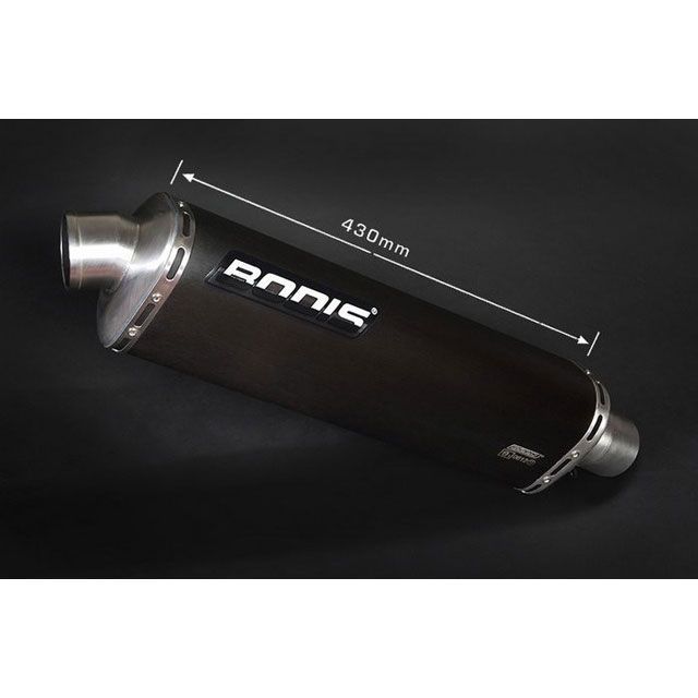 BODIS THREE-TEC スリップオン・ステンレスブラック｜KZ750-017 bod_KZ750-017 ボディス マフラー本体 Z750/Z750R