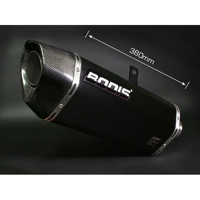 BODIS Penta-Tec スリップオンレーシングマフラー 4in2(キャタライザーなし)ステンレスブラック for ZZR1400|KZZR1400-010 bod_KZZR1400-010 ボディス マフラー本体 ZZR1400|パークアップ 店