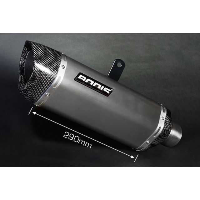 BODIS P-TEC II スリップオンマフラー（触媒リプレイスメントパイプ付）フルチタン｜MF3-008 bod_MF3-008 ボディス マフラー本体 F3/BRUTALE/RIVALE/STRADALE/RR 675/800