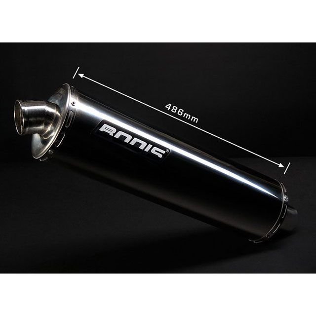 BODIS スリップオンマフラー ステンレス Oval 1MK G ヨーロッパ公道走行認可 for Bandit GSF600（4）｜SGSF600-003 bod_SGSF600-003 ボディス マフラー本体 Bandit GSF600