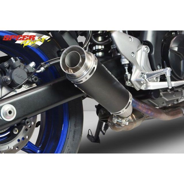 BODIS GPC-RS II スリップオンマフラー ステンレスブラック｜SSV650-010 bod_SSV650-010 ボディス マフラー本体 SV650 / Gladius