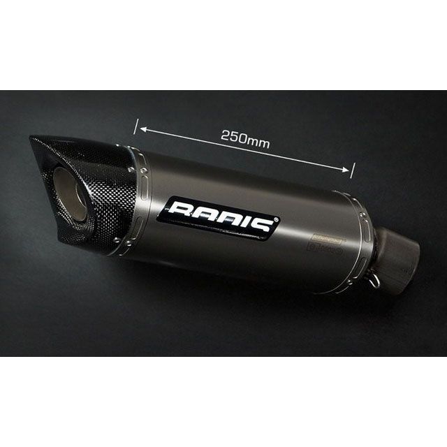 BODIS オーバル Q1-S スリップオン・タイタン｜TDAY-011 bod_TDAY-011 ボディス マフラー本体 Daytona 675