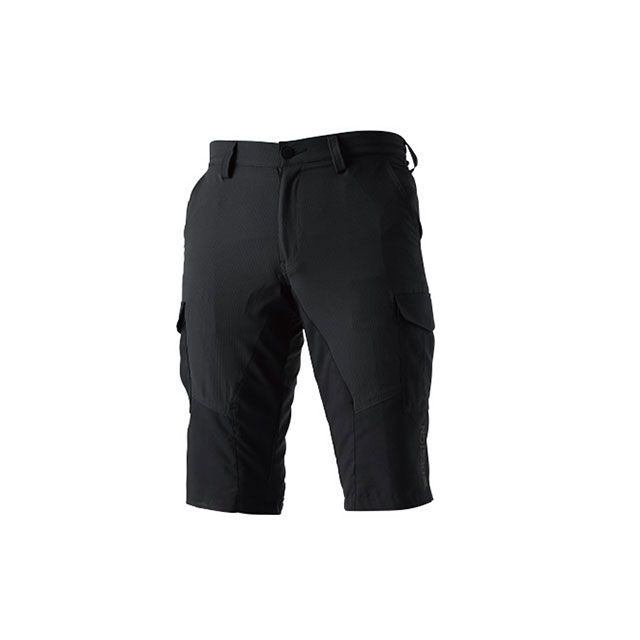 TS DESIGN 846045 ハイブリッドサマーメンズショートカーゴパンツ（ブラック×ブラック） サイズ L 846045 メーカー在庫あり TSデザイン パンツ