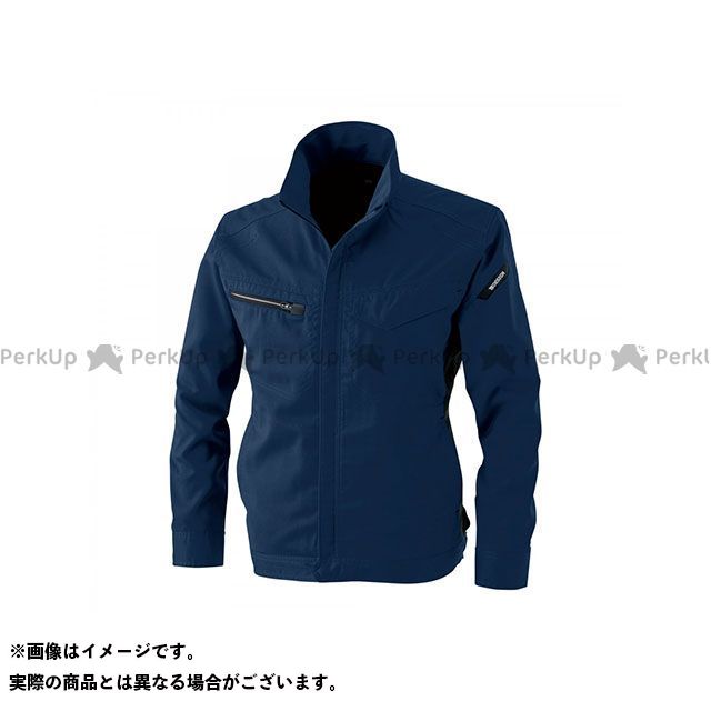 TS DESIGN 8106 AIRACTIVEロングスリーブジャケット（ネイビー） サイズ 3L 8106 メーカー在庫あり TSデザイン ジャケット