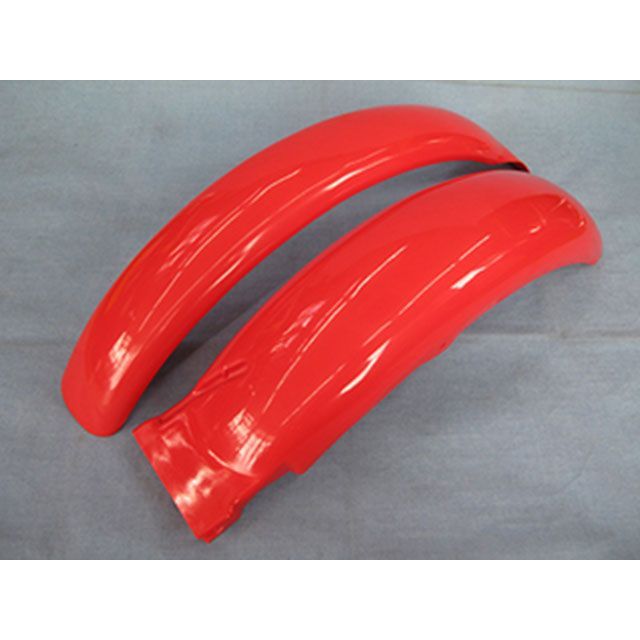 【メーカー直送】power-craf HONDA TLR200・TL125用フェンダー/前後フェンダー セット（レッド） 力造 フェンダー TL125 TLR200｜パークアップ 店