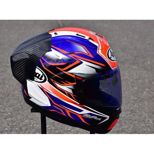 Saitaniya Factory Arai「RX-7X」用ディフューザー/カーボン綾織 両面ナシ EFD-7X-CB1-1 才谷屋ファクトリー ヘルメットアクセサリー
