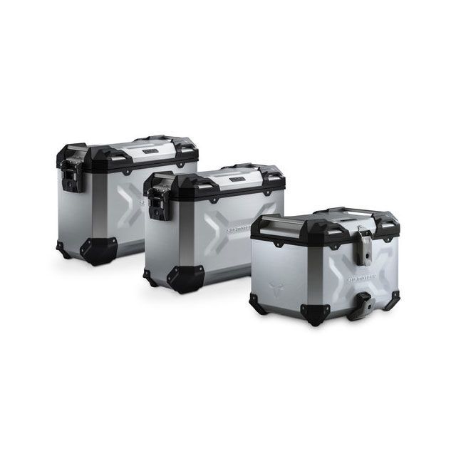 SW-MOTECH Adventure セット ラゲッジ ブラック BMW F 750/850 GS. Plastic rack.｜ADV.07.897.75100/ sw_ADV_07_897_75100B SWモテック ツーリング用ボックス F 7…