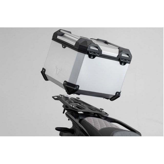 SW-MOTECH TRAX ADV トップケース システム. ブラック F 750/850 GS（18-）. For stainless steel ra.｜GP sw_GPT_07_897_70000B SWモテック ツーリング用ボックス F 75…