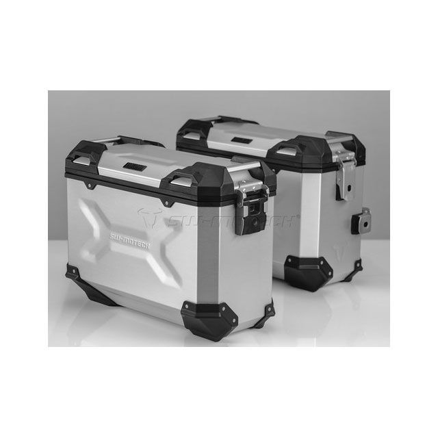 SW-MOTECH TRAX ADV アルミサイドケース 45 L (左側) Silver - 通販