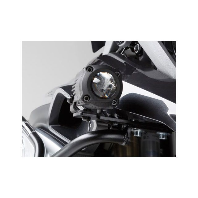 SW-MOTECH BMW R1200GS 水冷モデル（2013-）フォークフォグライト マウントセット（ランプは別売り） sw_NSW_07_004_10400B SWモテック ヘッドライト・バルブ