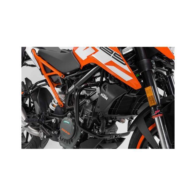 SW-MOTECH クラッシュバー ブラック KTM 125（11-）/200 Duke（11-16）｜SBL.04.214.10001/B sw_SBL_04_214_10001B SWモテック スライダー類 200 Duke 125 Duke