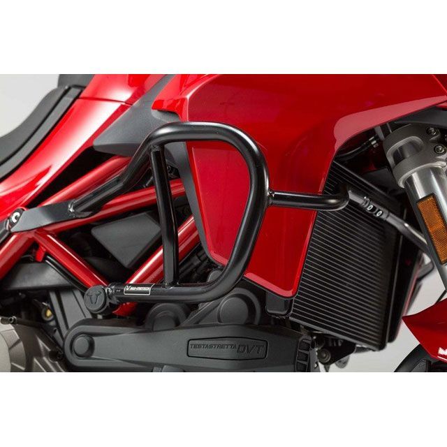SW-MOTECH クラッシュバー ブラック Ducati Multistrada 1200（15-） sw_SBL_22_584_10000B SWモテック スライダー類
