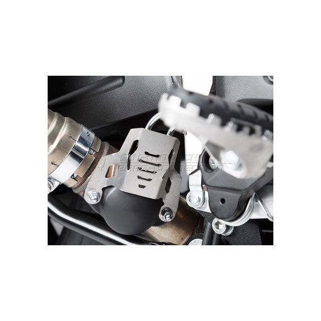 SW-MOTECH エキゾーストバルブガード シルバー Suzuki V-Strom 1000（14-） sw_SCT_05_174_10100S SWモテック その他マフラーパーツ V-Strom 1000 / XT