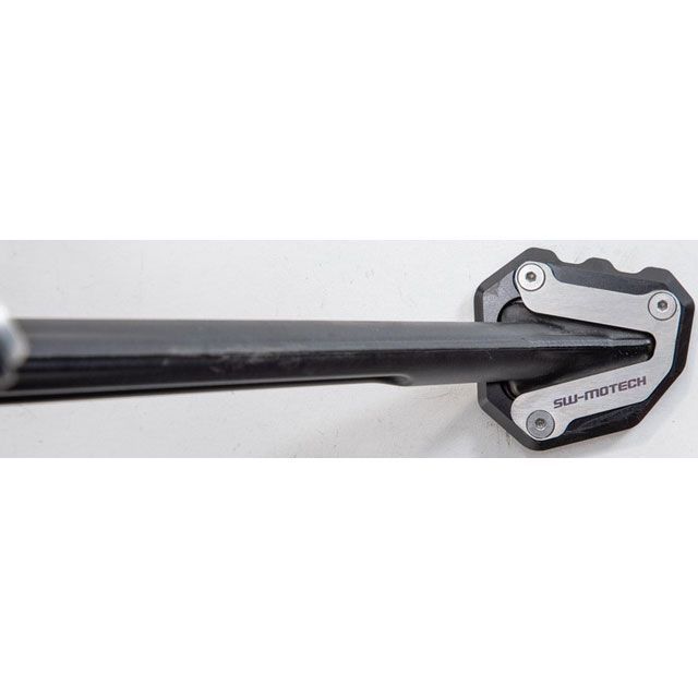 SW-MOTECH エクステンションサイドスタンドフット. -ブラック/シルバー- KTM 790 Duke（18-）.｜STS.04.641.10000 sw_STS_04_641_10000 SWモテック スタンド関連パーツ 790 Duke