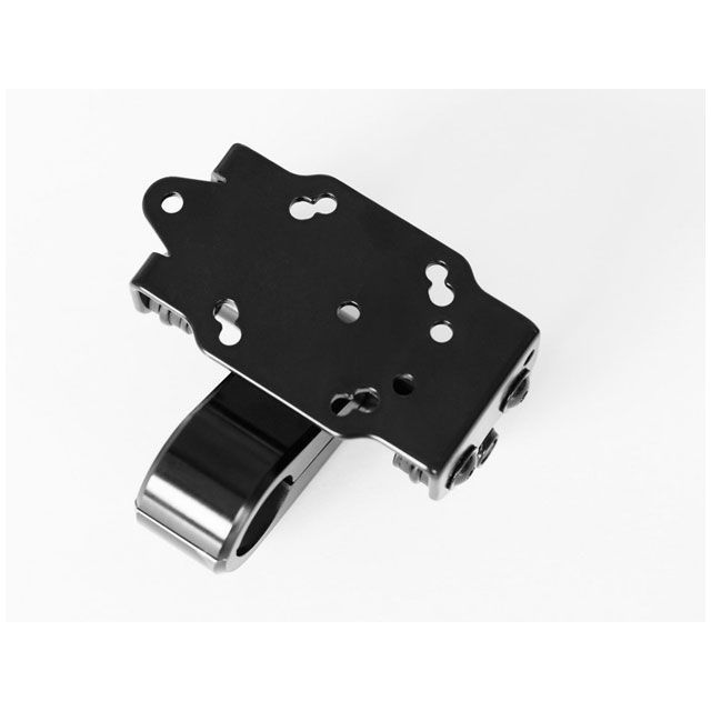SW-MOTECH GPS マウント ＋ ハンドルバー クランプ Φ 22 mm ハンドルバー . バイブレーションダンプ. ブラック｜GPS.00.308.10001/B sw_GPS_00_308_10001B SWモテック ハンドル周辺パーツ｜パークアップ 店